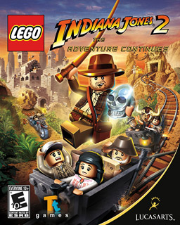Lego indiana jones 2 box art