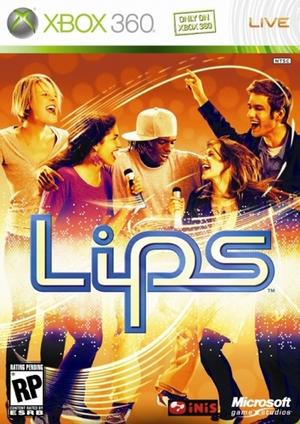 lips video game box art