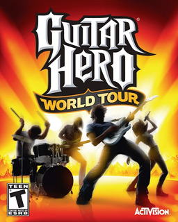 Guitar Hero World Tour game and accesories